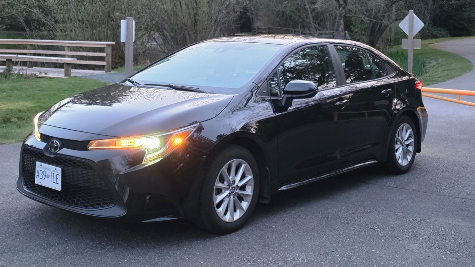 Toyota Corolla available for rent in Vancouver