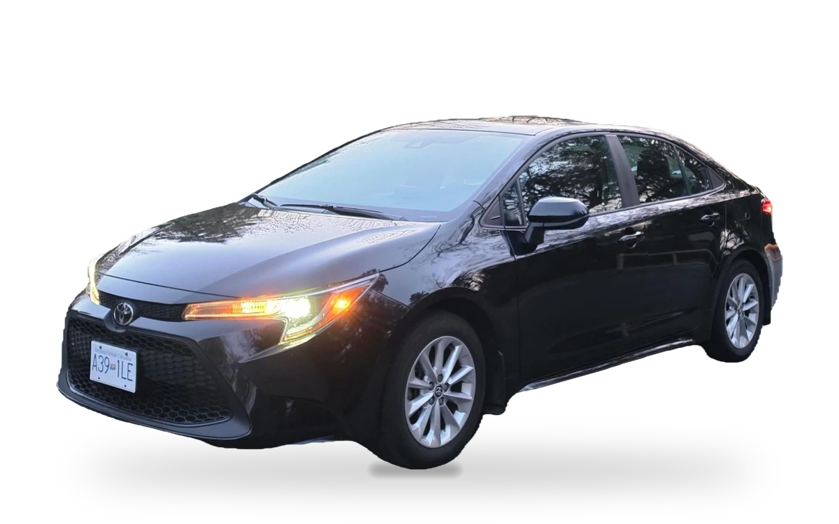 2022 Toyota Corolla available for rent in Vancouver