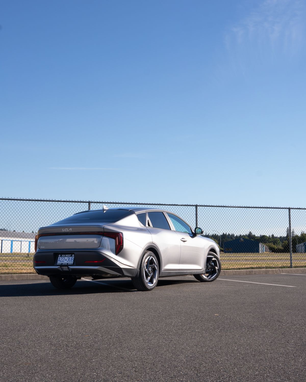 The K4 from the rear three-quarter