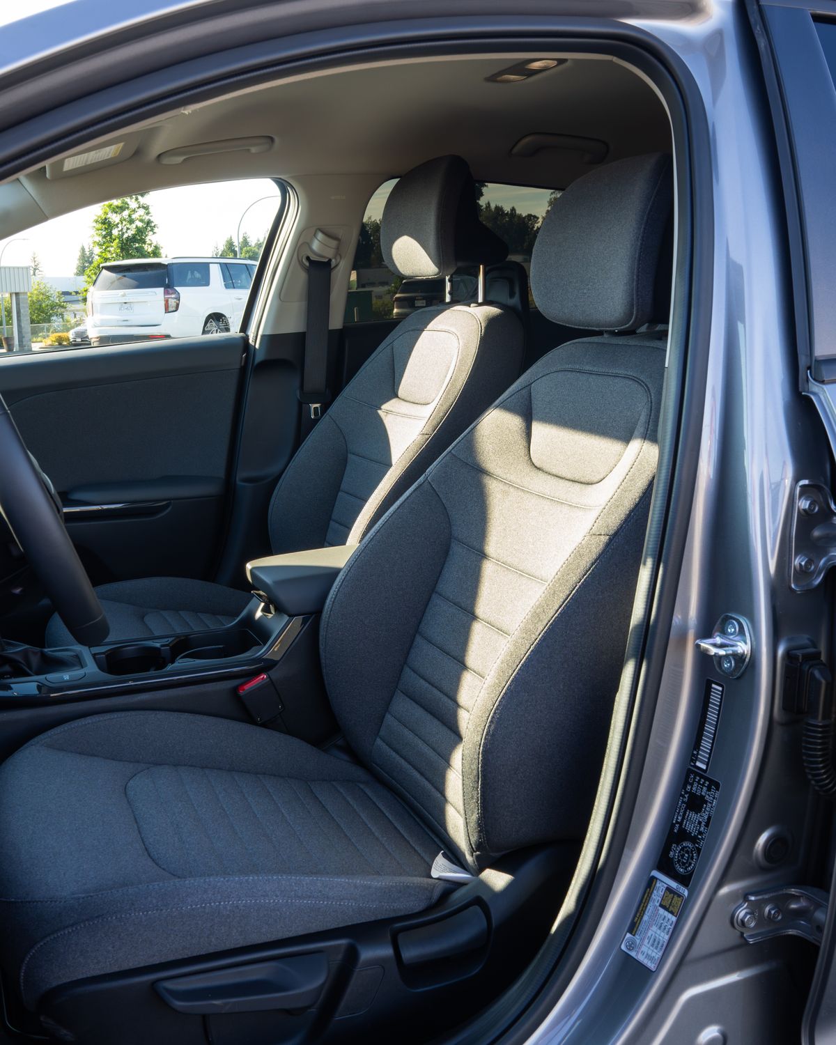The K4's front seats