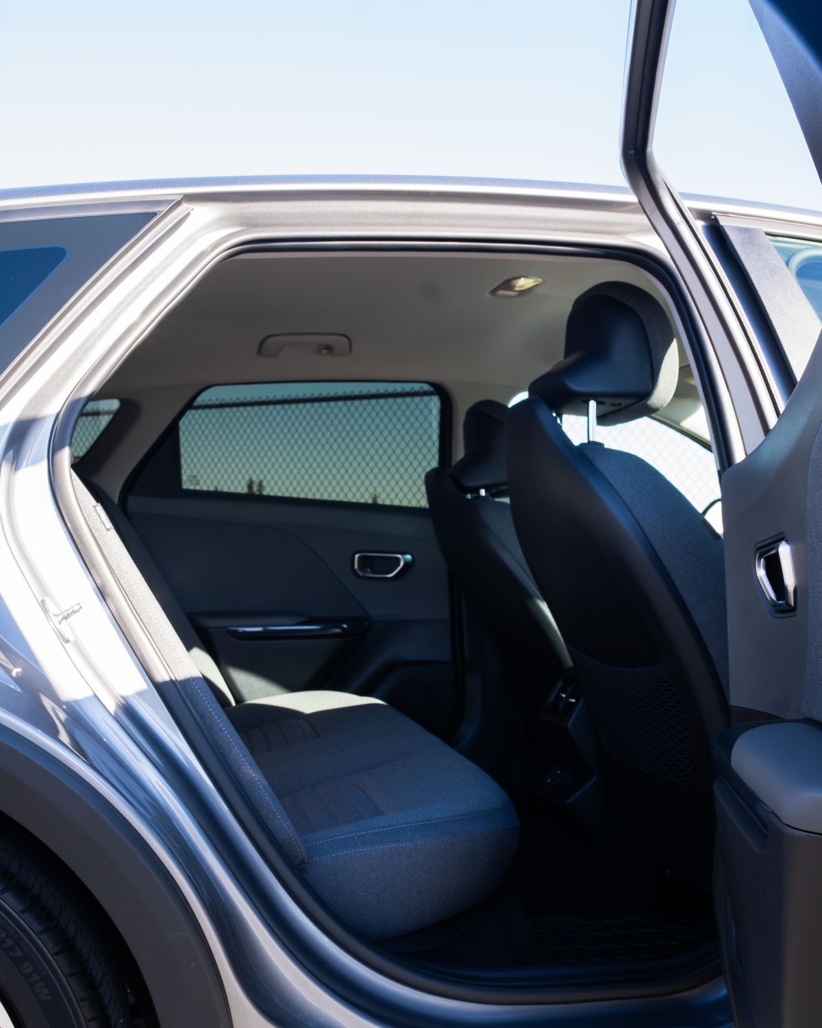 The K4's rear seats
