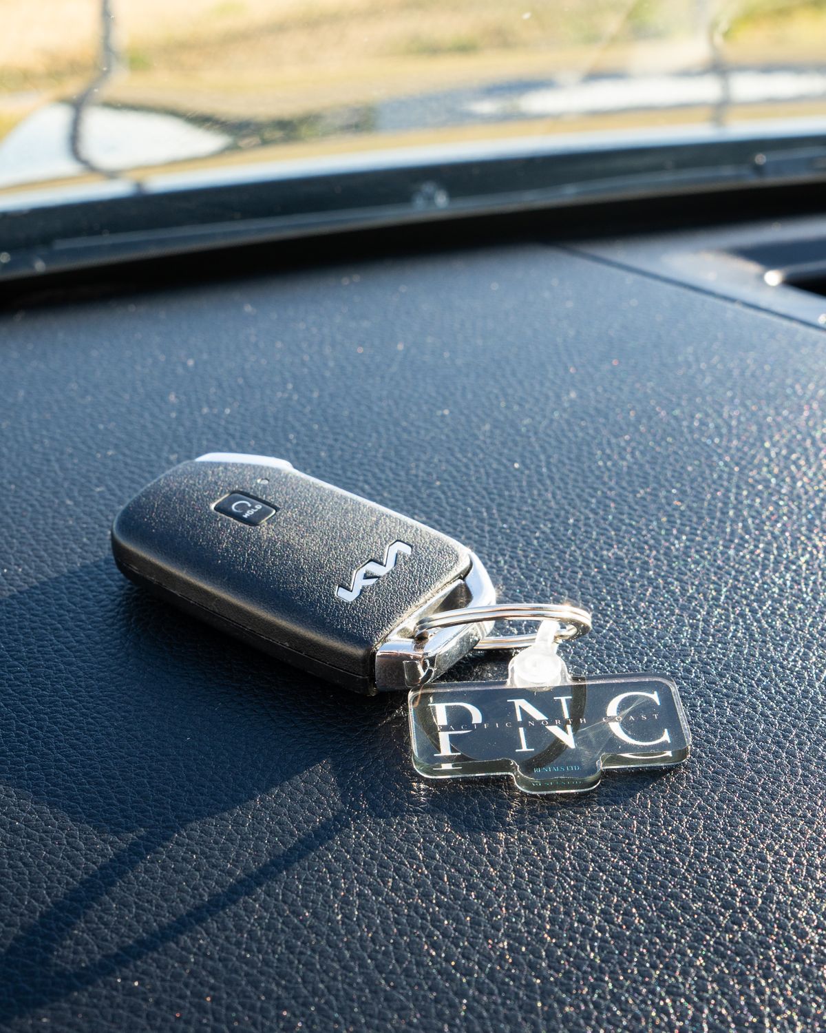 The Seltos key on a Pacific North Coast tag